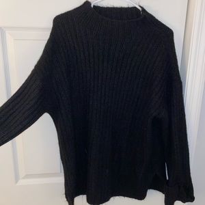 Black Chunky Sweater